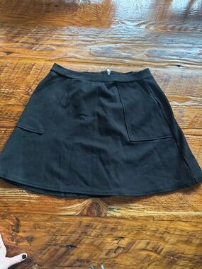 Black Milk Clothing black pocket zip Skirt